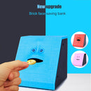 Creative Human Face Animated Piggy Bank - Automatic Sensor - Nifti NZ