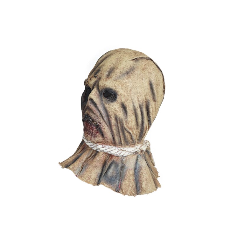 Realistic Scarecrow Mask - Full Latex Halloween Prop - Nifti NZ