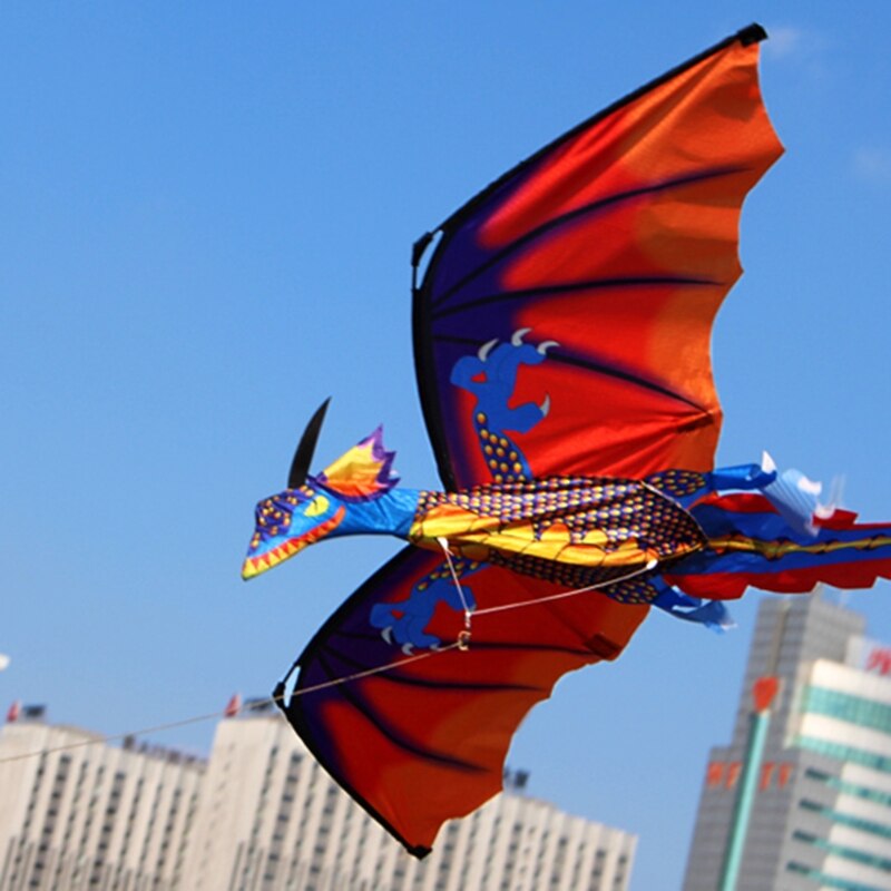 3D Dragon Kite With Tail
