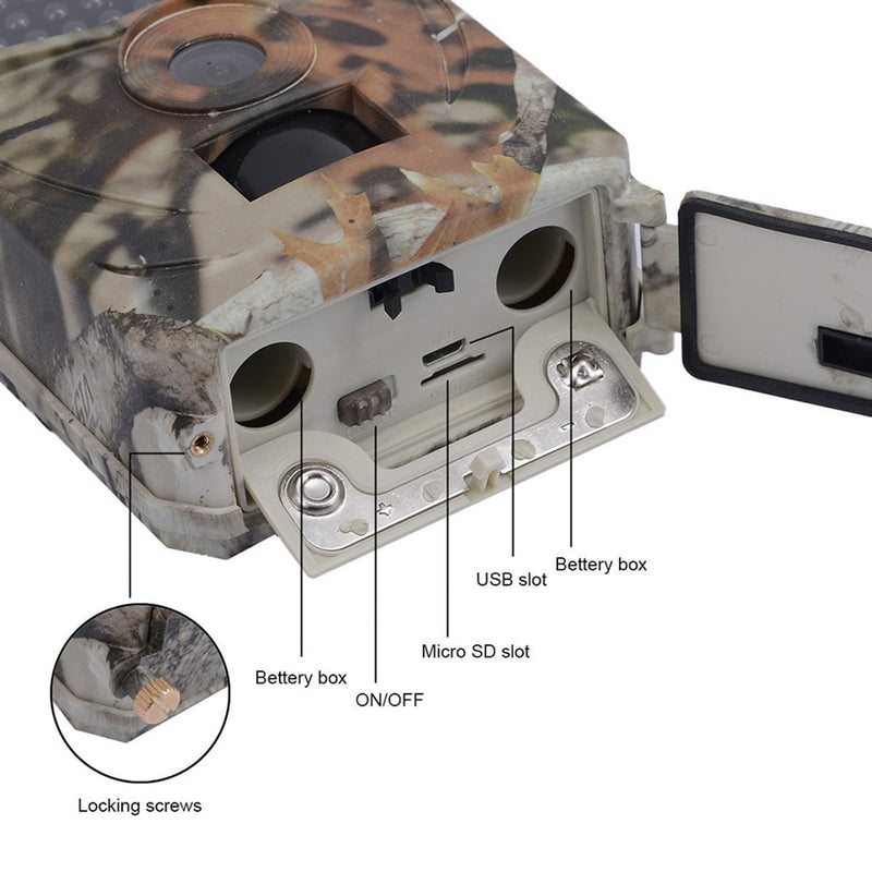 Trail Wildlife Camera 12MP 1080P Night Vision Hunting Camera - Nifti NZ