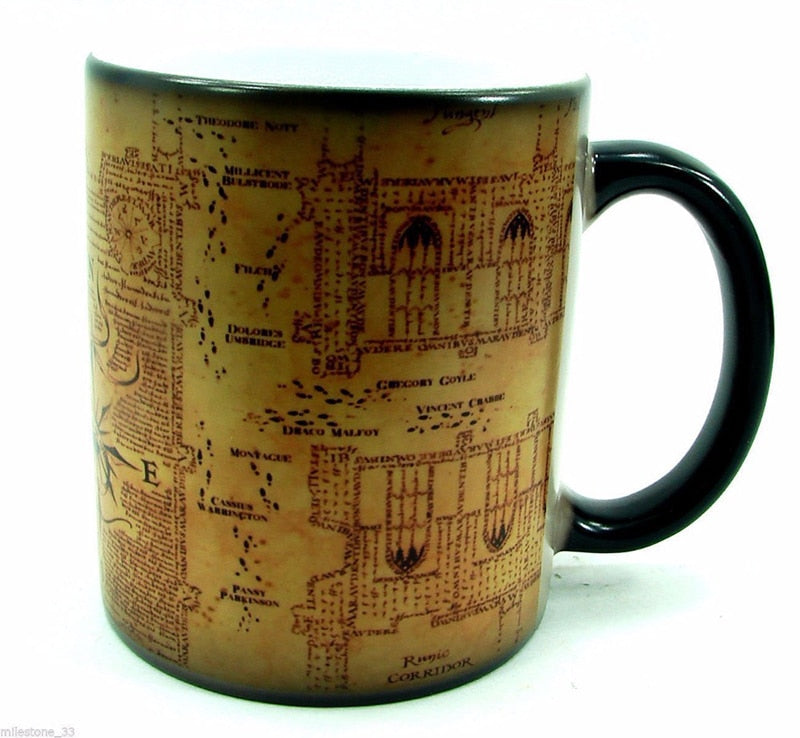 Creative Magic Colour Changing Mug - Marauders Map