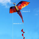 3D Dragon Kite With Tail