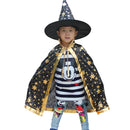 Halloween Costumes for Kids - Wizard/Witch Cape Cloak with Hat - Nifti NZ